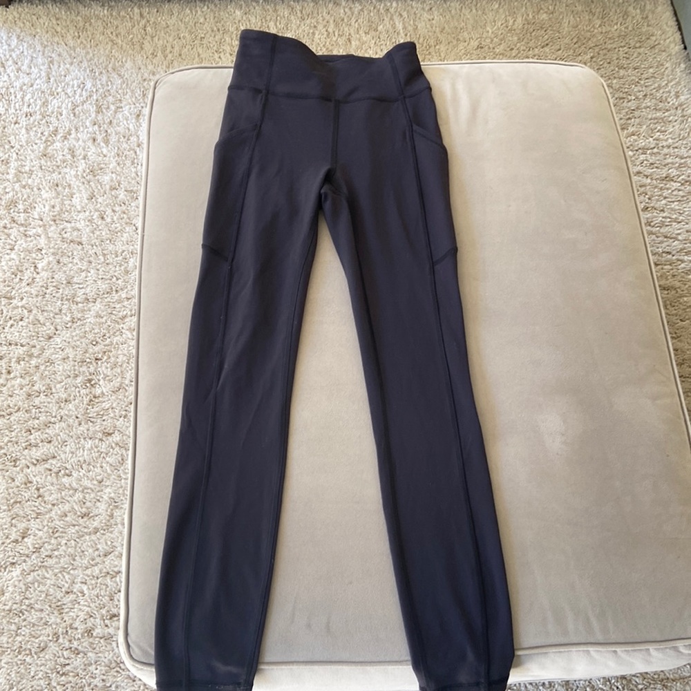 Black Lululemon Speed Up Leggings Size 2